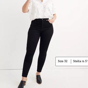 10" High-Rise Skinny Jeans in Carbondale Wash